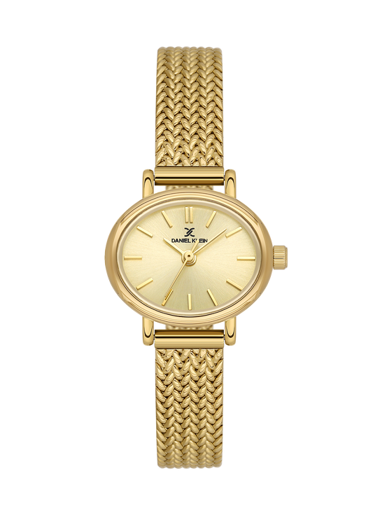 daniel-klein-premium-ladies-light-champagne-sunray-real-index-watch-dk-1-14381-3