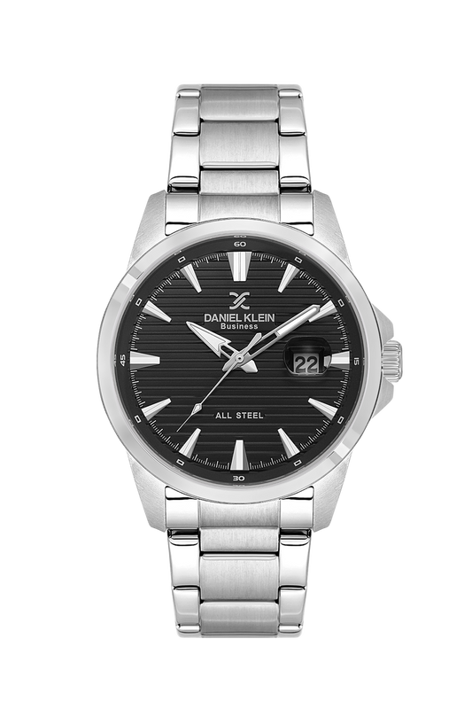daniel-klein-business-gents-gun-black-emboss-watch-dk-1-14466-2