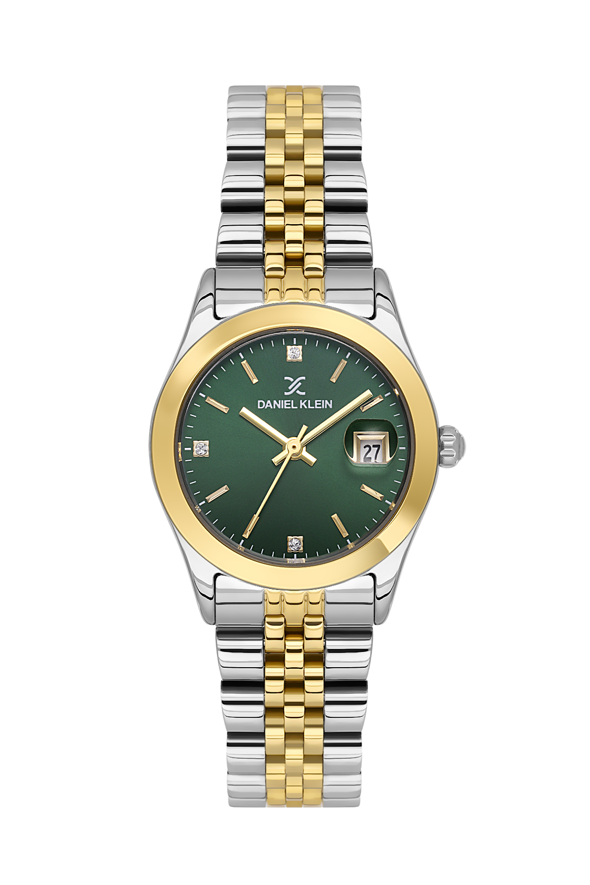 daniel-klein-dark-green-ip-silver-gold-date-wrist-watch-for-women-dk-6-14183-4
