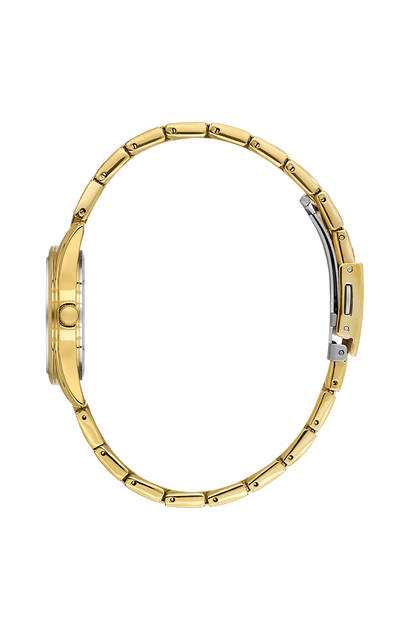 Daniel Klein Silver IP Gold Wrist Watch for Women DK.6.14275-2
