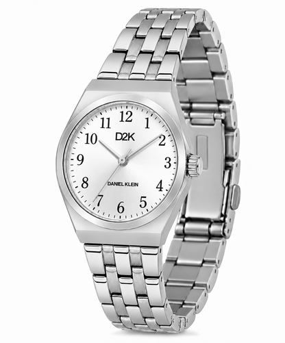 Daniel Klein D2K Ladies Silver Watch – DK.1.14472-7