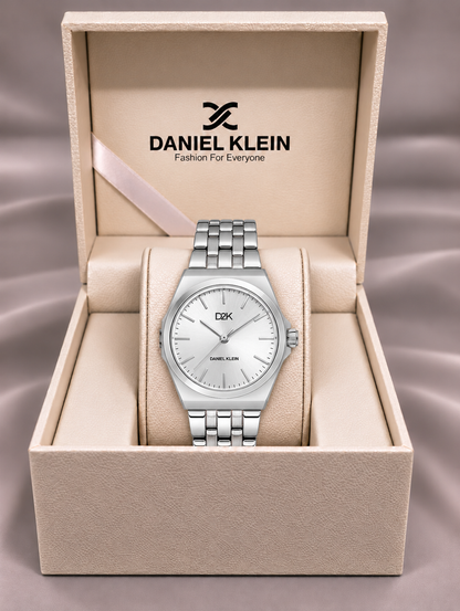 Daniel Klein D2K Ladies Silver Watch – DK.1.14472-1