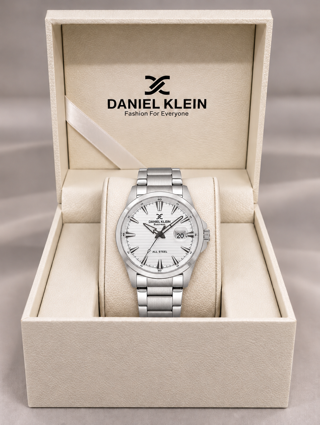 Daniel Klein D2K Gents Silver Two-Tone Watch – DK.1.14461-7