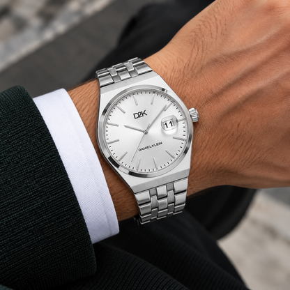 Daniel Klein D2K Gents Silver Watch – DK.1.14471-1