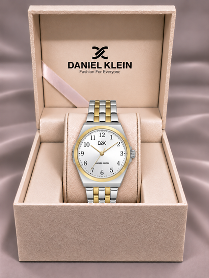 Daniel Klein D2K Ladies Silver Two-Tone Watch – DK.1.14472-8