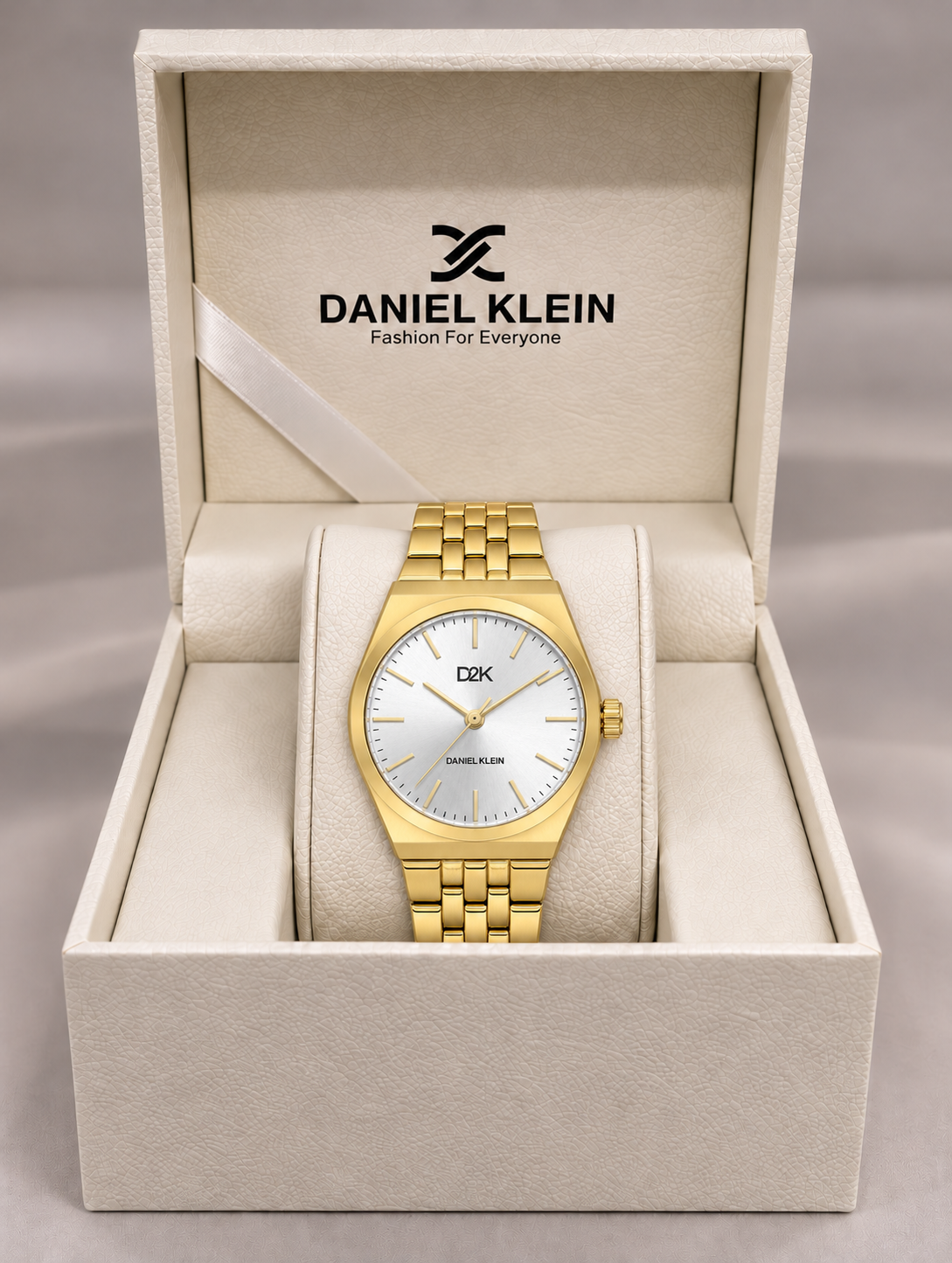Daniel Klein D2K Ladies Silver Gold Watch – DK.1.14472-5