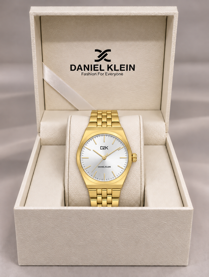 Daniel Klein D2K Ladies Silver Gold Watch – DK.1.14472-5