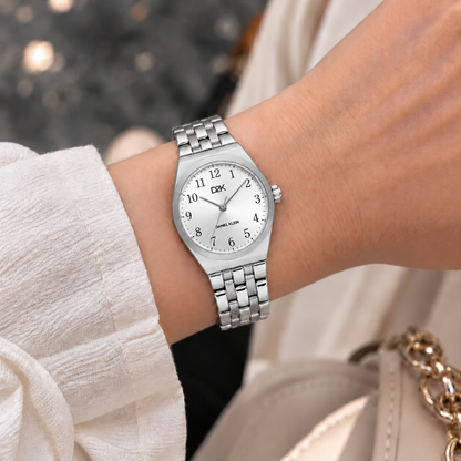 Daniel Klein D2K Ladies Silver Watch – DK.1.14472-7