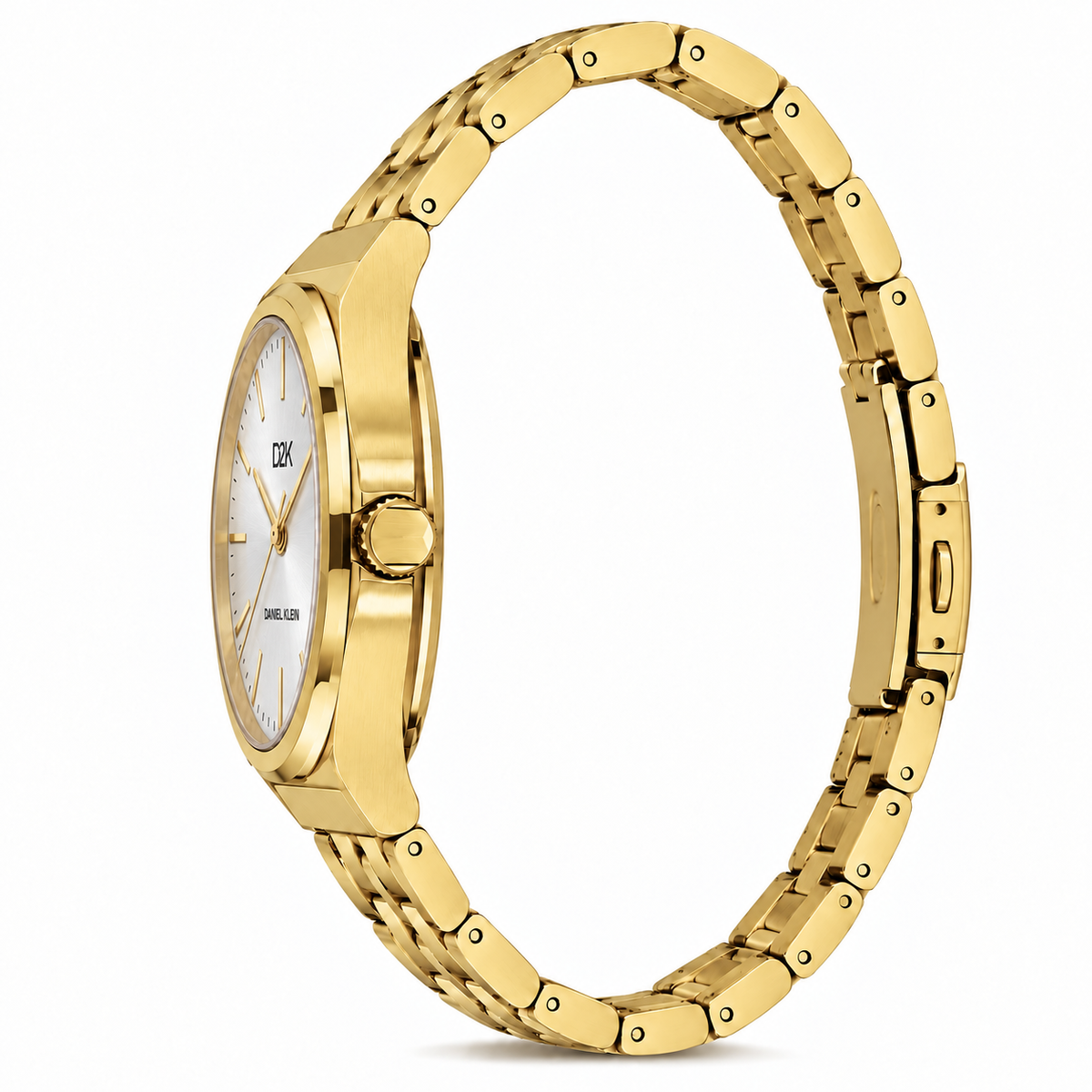 Daniel Klein D2K Ladies Silver Gold Watch – DK.1.14472-5