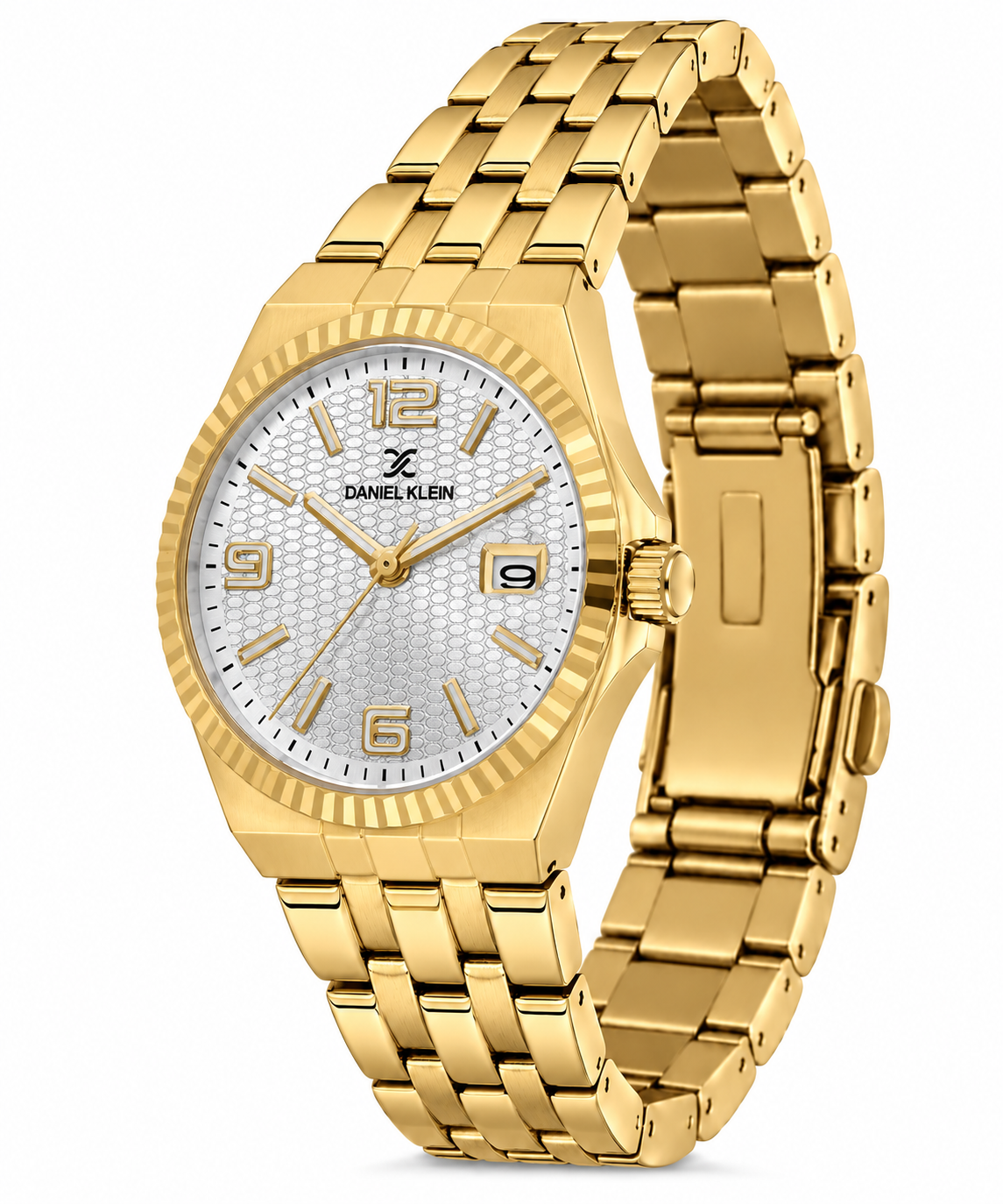 Daniel Klein Premium Ladies Silver Emboss Watch – DK.6.14716-2