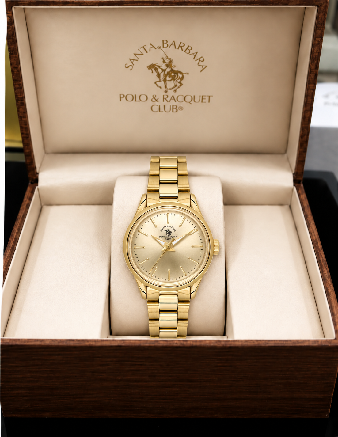 Ladies Fashion Watch – Champagne Gold Chain (SB.8.10012-2)