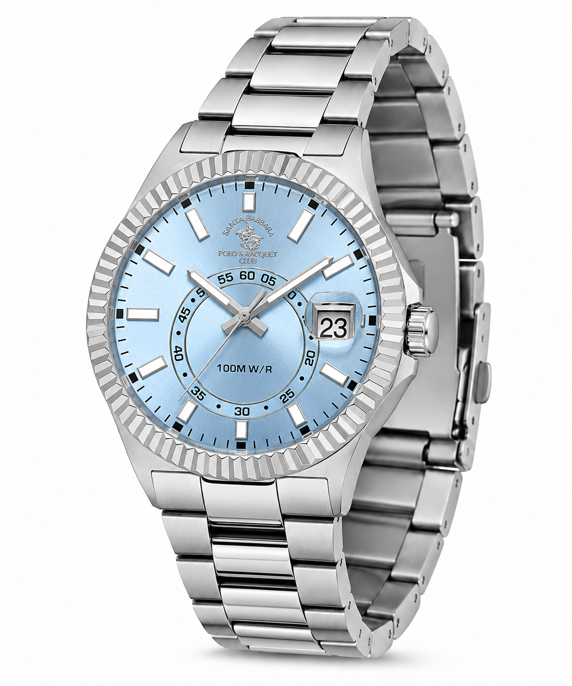 Legend Gents Blue Stainless Steel Analog Watch 41×49mm | SB.1.10598-7