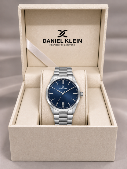 Daniel Klein Premium Gents Dark Blue Sunray Watch – DK.6.14449-3