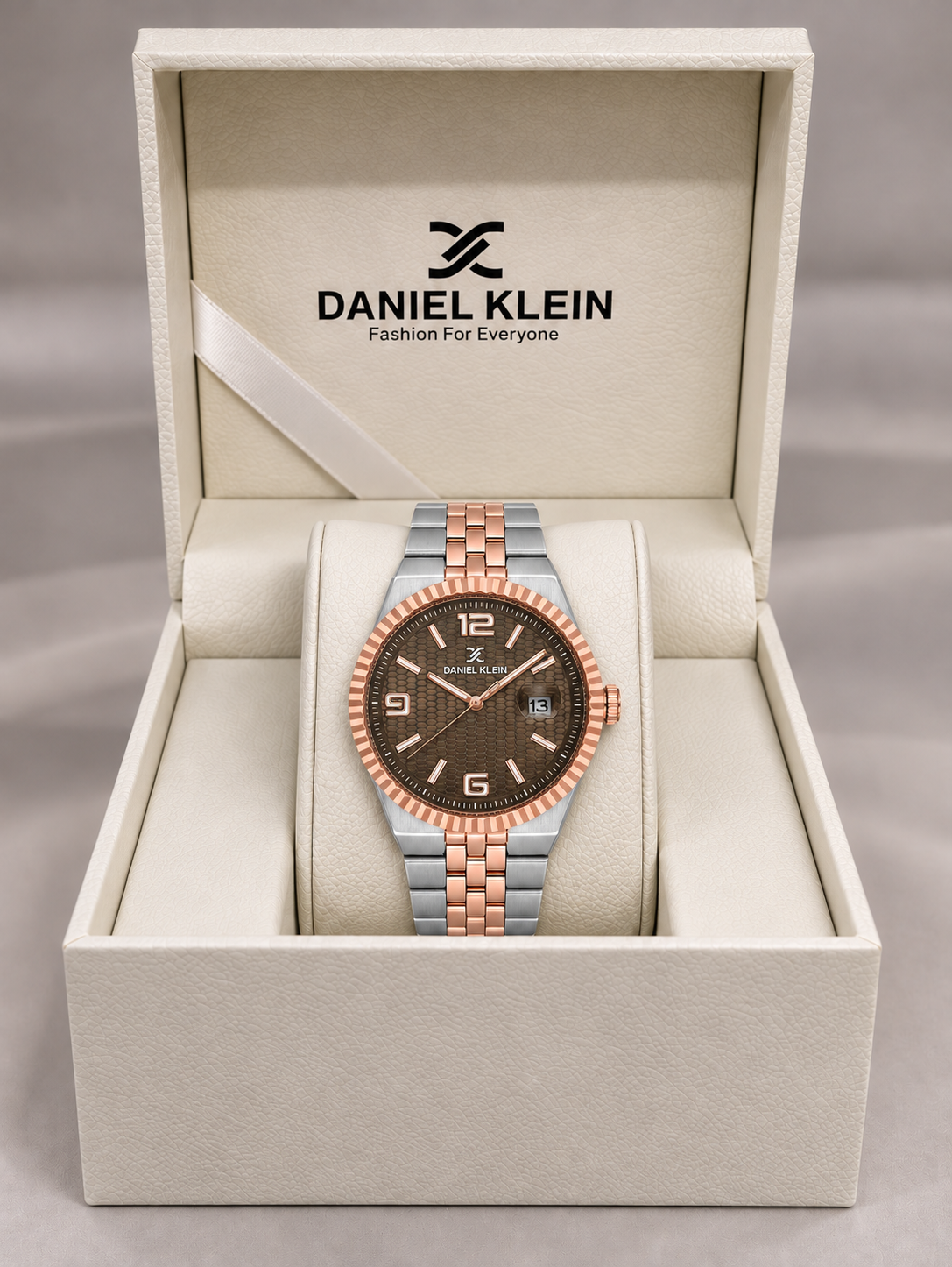 Daniel Klein Premium Gents Dark Brown Emboss Watch – DK.6.14718-7