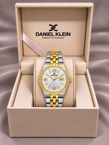 Daniel Klein Premium Ladies Silver Emboss Watch – DK.6.14716-4