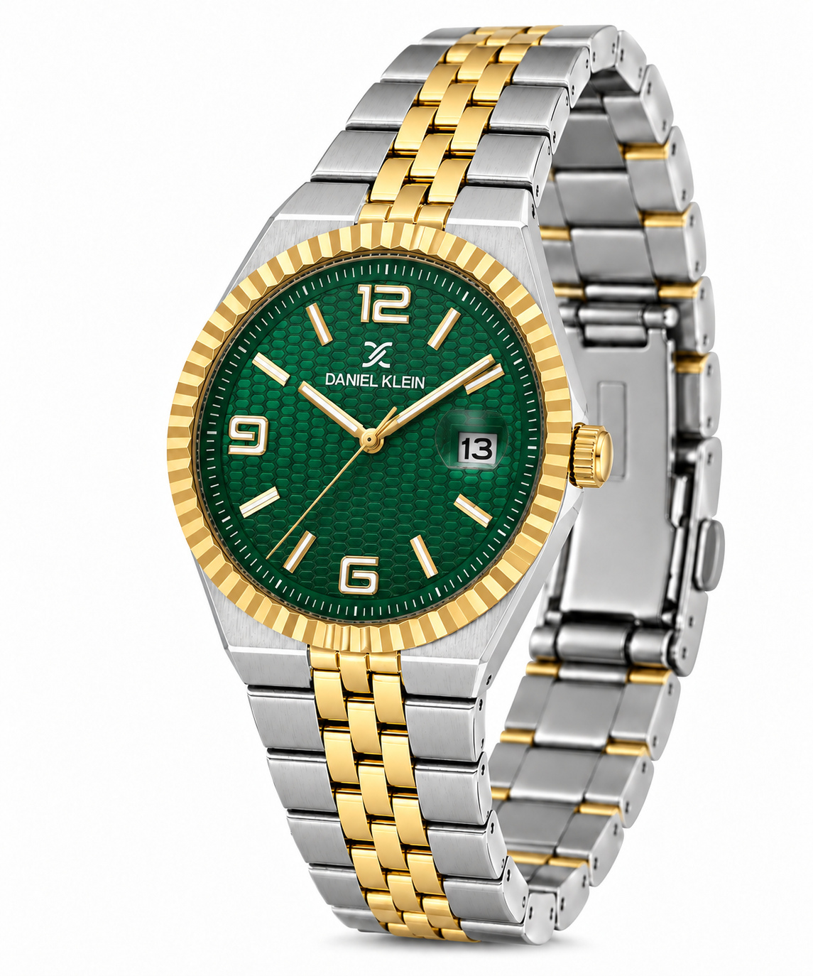 Daniel Klein Premium Gents Dark Green Emboss Watch – DK.6.14718-6