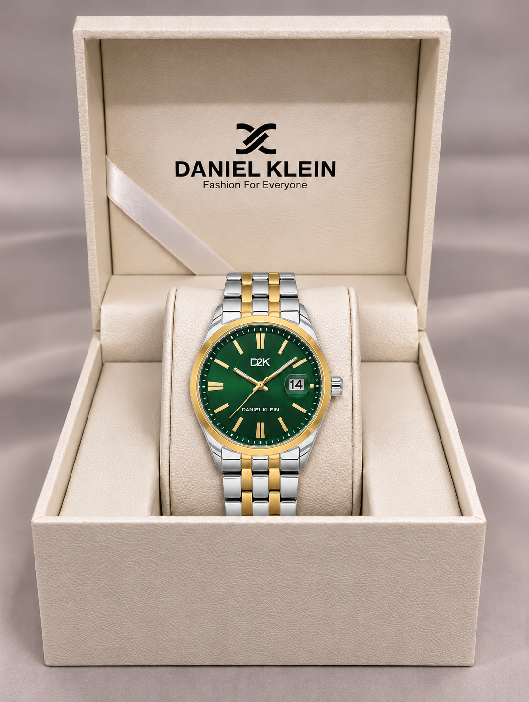 Daniel Klein D2K Gents Gun Black Gold Watch – DK.1.14461-5