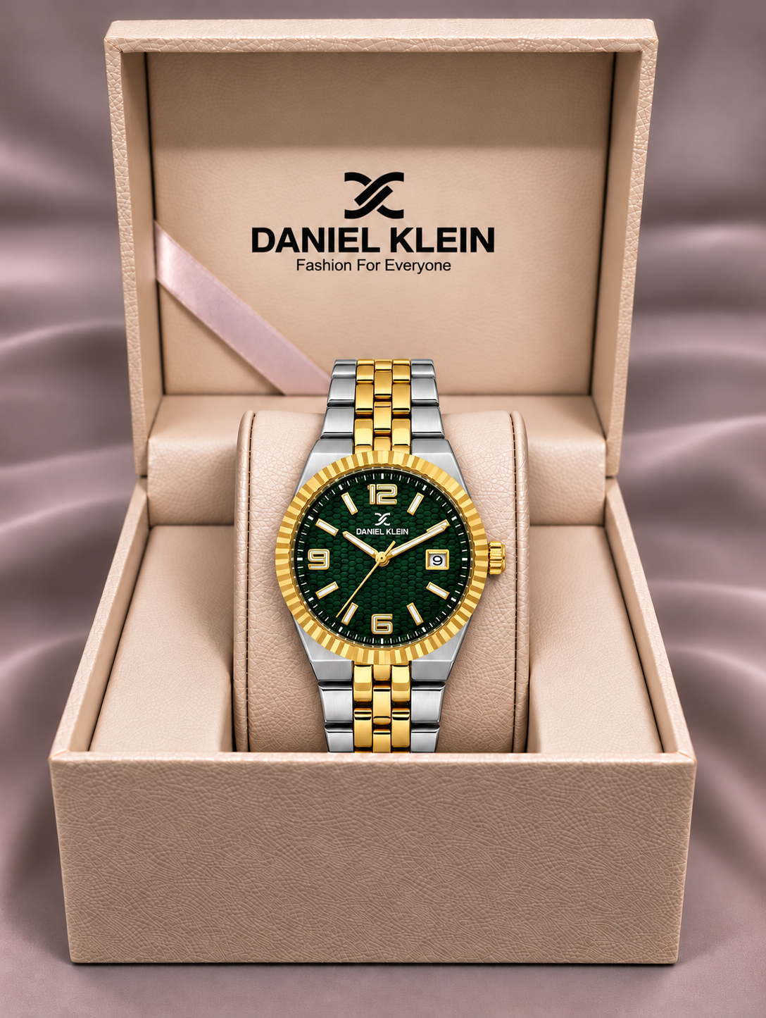 Daniel Klein Premium Ladies Dark Green Emboss Watch – DK.6.14716-5