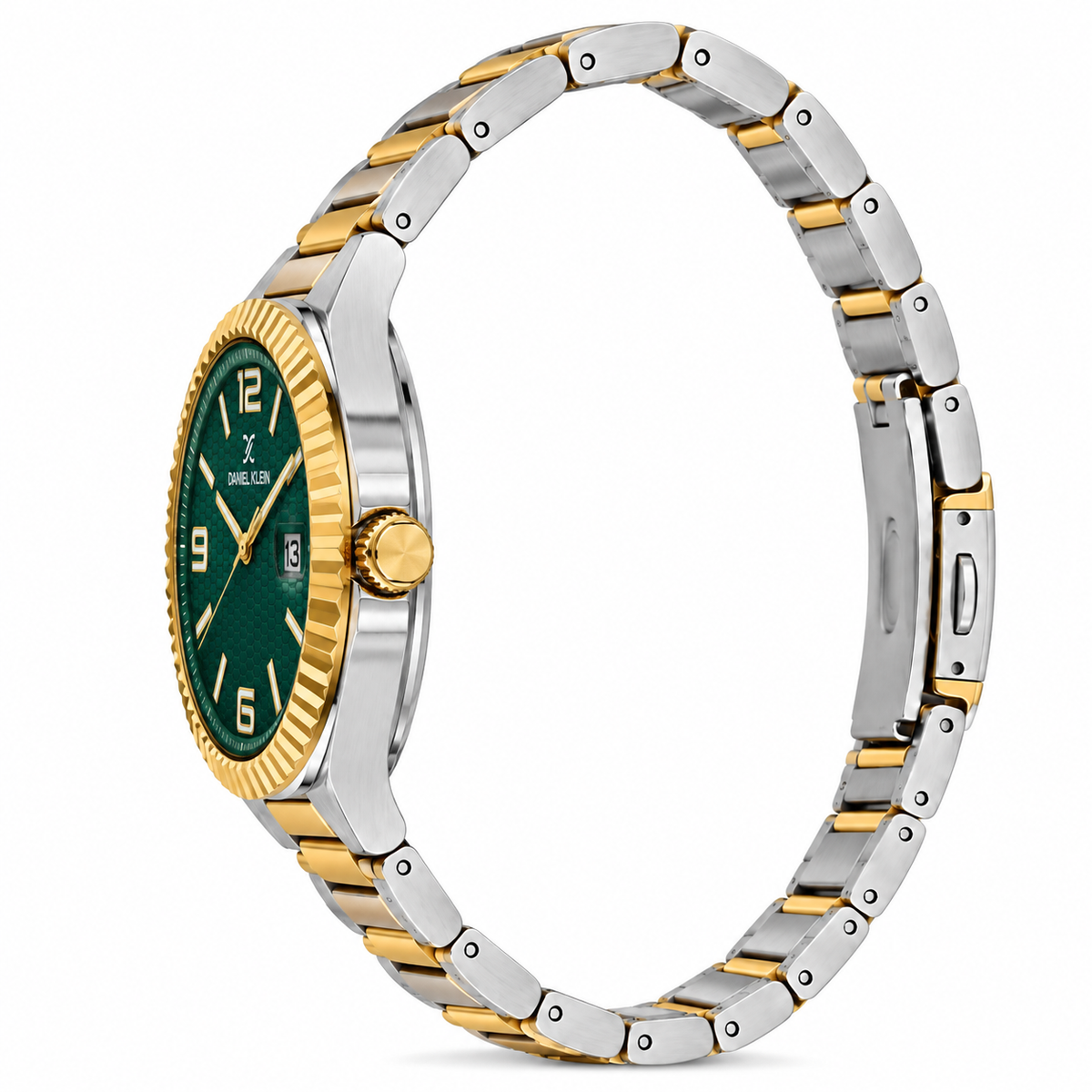 Daniel Klein Premium Gents Dark Green Emboss Watch – DK.6.14718-6