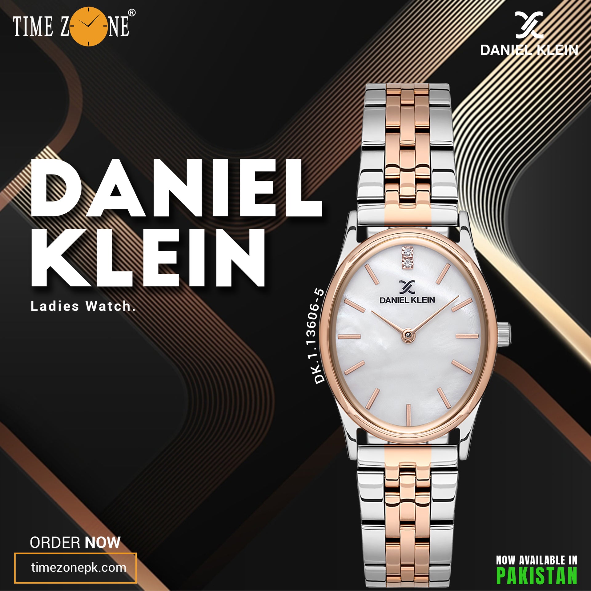 Daniel Klein Wrist Watch for Women – Time Zone - Main Image