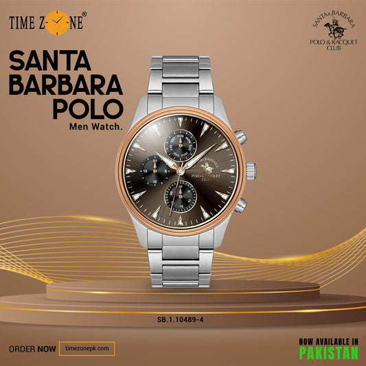 Santa Barbara Polo Wrist Watch for Men SB.1.10489-4