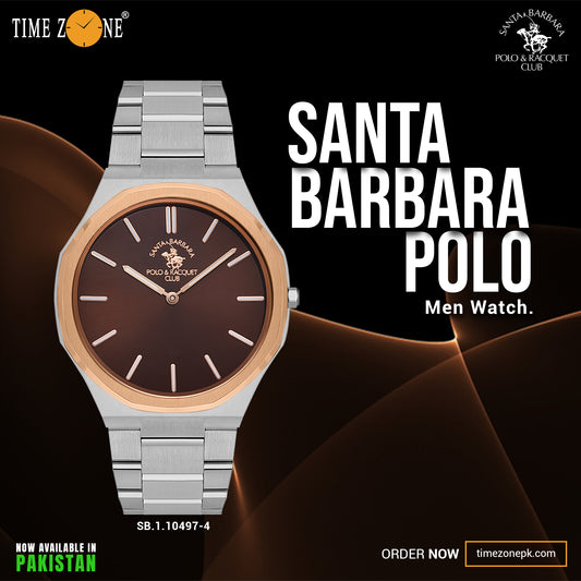 Santa Barbara Polo Wrist Watch for Men SB.1.10497-4
