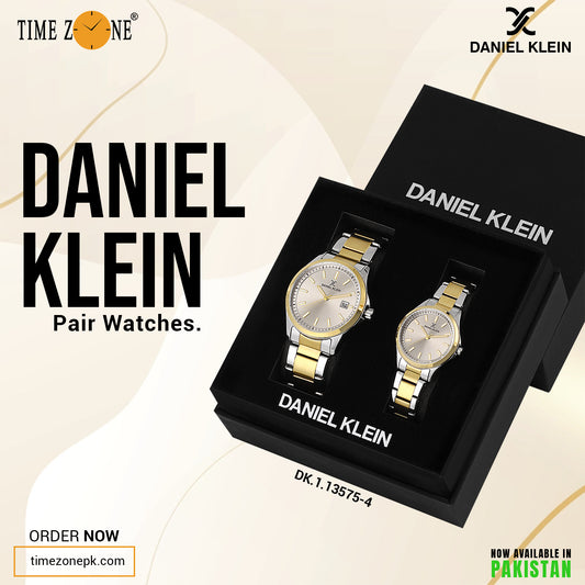 Daniel Klein Wrist Watch for Couples DK.1.13575-4