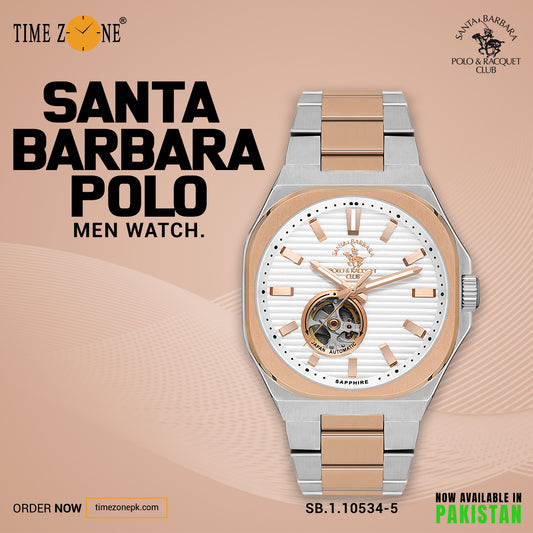 Santa Barbara Polo Automatic Wrist Watch for Men SB.1.10534-5