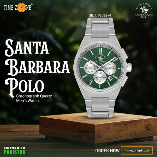 Santa Barbara Polo Wrist Watch for Men SB.1.10533-4