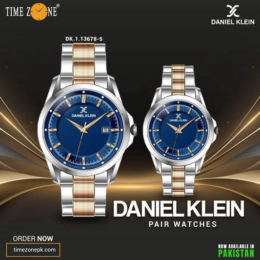Daniel Klein Wrist Watch for Couples DK.1.13678-5