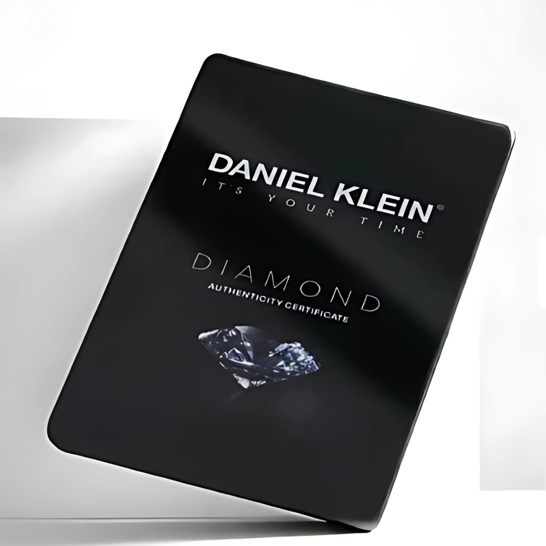 Daniel Klein Diamond Date Wrist Watch for Women DK.1.14027-2