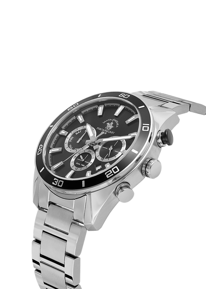 Santa Barbara Polo Dual Time Wrist Watch for Men SB.1.10498-1