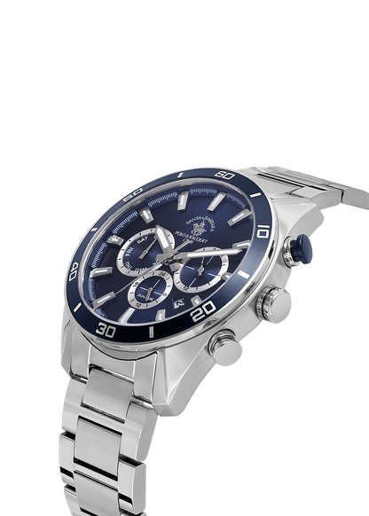Santa Barbara Polo Dual Time Wrist Watch for Men SB.1.10498-2
