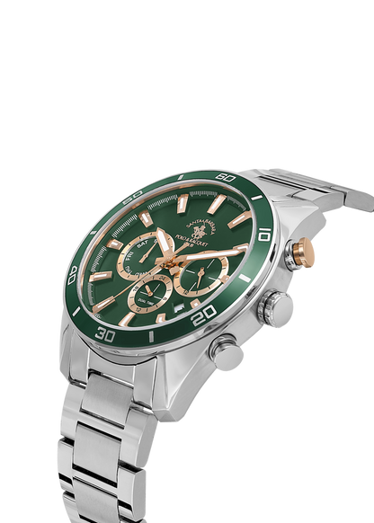 Santa Barbara Polo Dual Time Wrist Watch for Men SB.1.10498-3