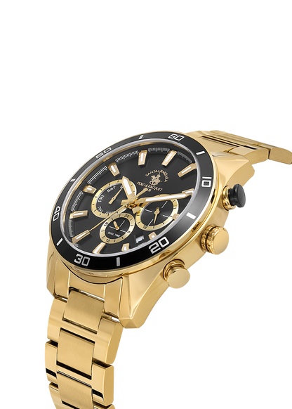 Santa Barbara Polo Dual Time Wrist Watch for Men SB.1.10498-4