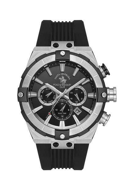 Santa Barbara Polo Dual Time Wrist Watch for Men SB.1.10510-1