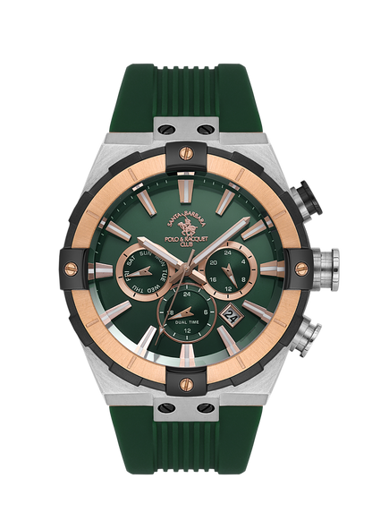 Santa Barbara Polo Dual Time Wrist Watch for Men SB.1.10510-3