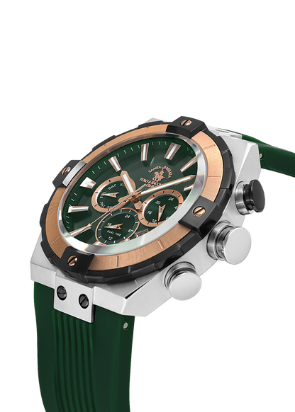 Santa Barbara Polo Dual Time Wrist Watch for Men SB.1.10510-3