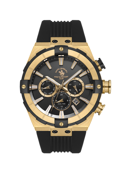 Santa Barbara Polo Dual Time Wrist Watch for Men SB.1.10510-6