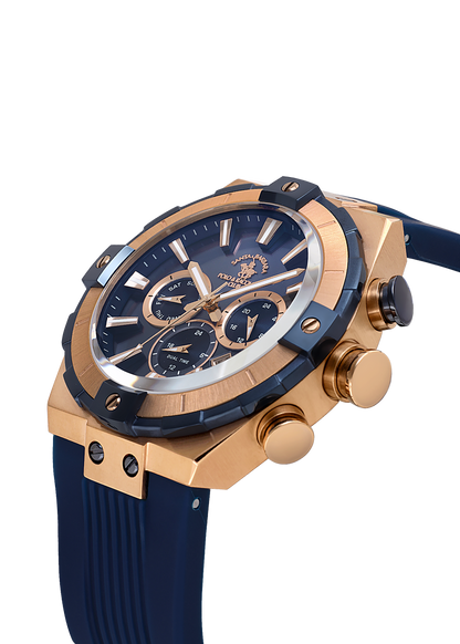 Santa Barbara Polo Dual Time Wrist Watch for Men SB.1.10510-8