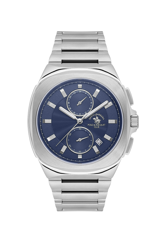 Santa Barbara Polo Blue Dial Analog Wrist Watch for Men SB.1.10613-2