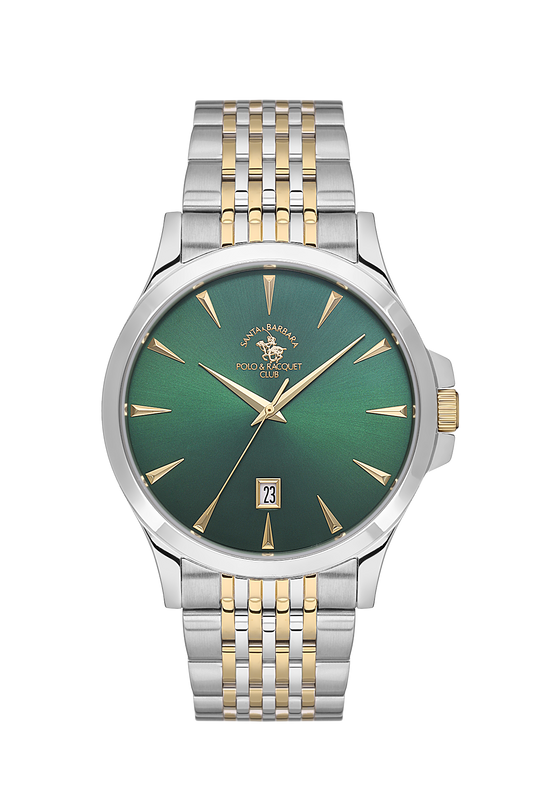 Santa Barbara Polo Green Dial Wrist Watch for Men SB.1.10618-4