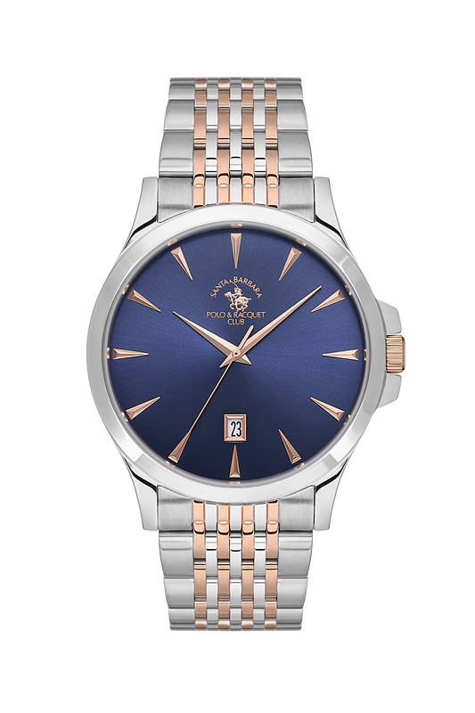 Santa Barbara Polo D.Blue Dial Wrist Watch for Men SB.1.10618-5