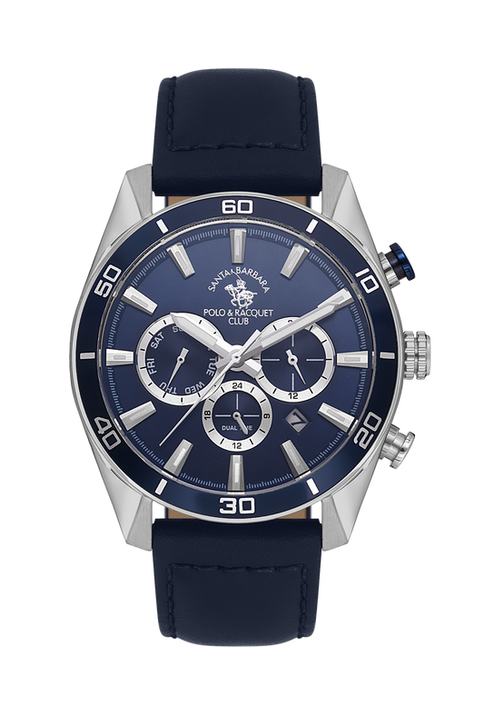 Santa Barbara Polo Dual Time Wrist Watch for Men SB.1.10627-2