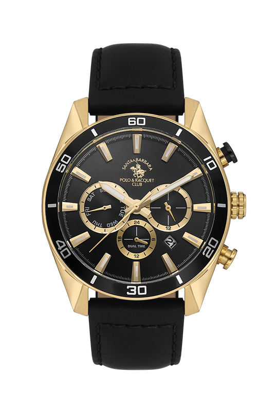 Santa Barbara Polo Dual Time Wrist Watch for Men SB.1.10627-4