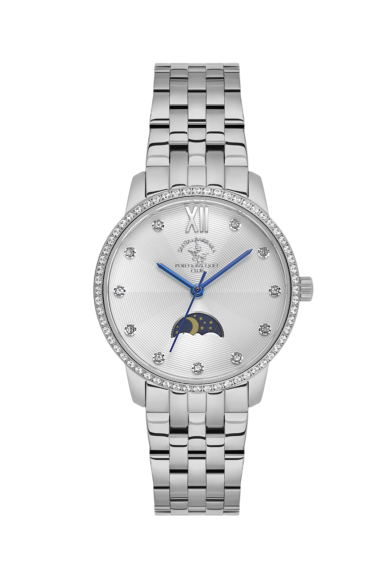 Santa Barbara Polo Moon Phase Wrist Watch for Women SB.1.10638-1
