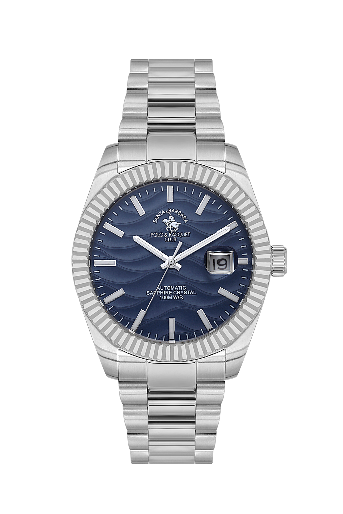 automatic-date-gents-watch-dark-blue-silver-chain-sb-1-10654-2