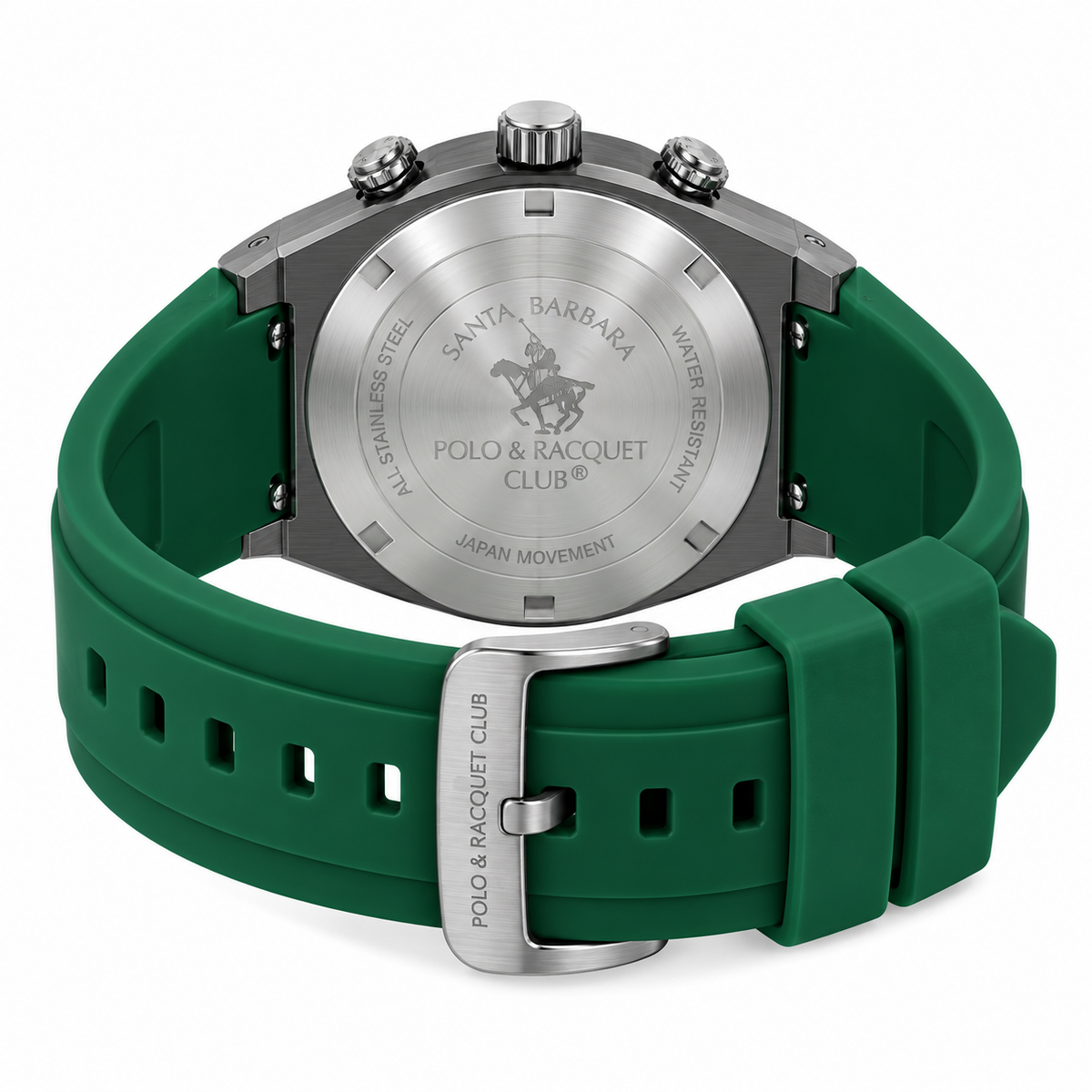 Chronograph Gents Watch – Dark Green Gun Strap (SB.1.10659-4)