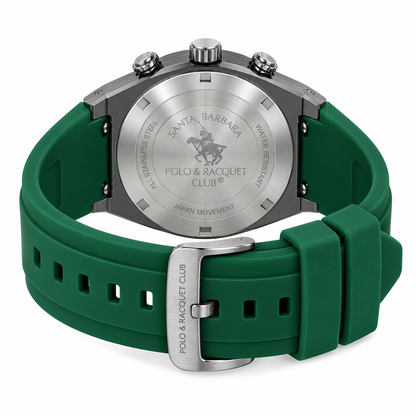 Chronograph Gents Watch – Dark Green Gun Strap (SB.1.10659-4)