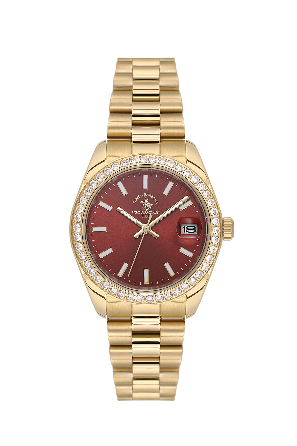 Santa Barbara Polo Date Wrist Watch for Women SB.4.10017-3